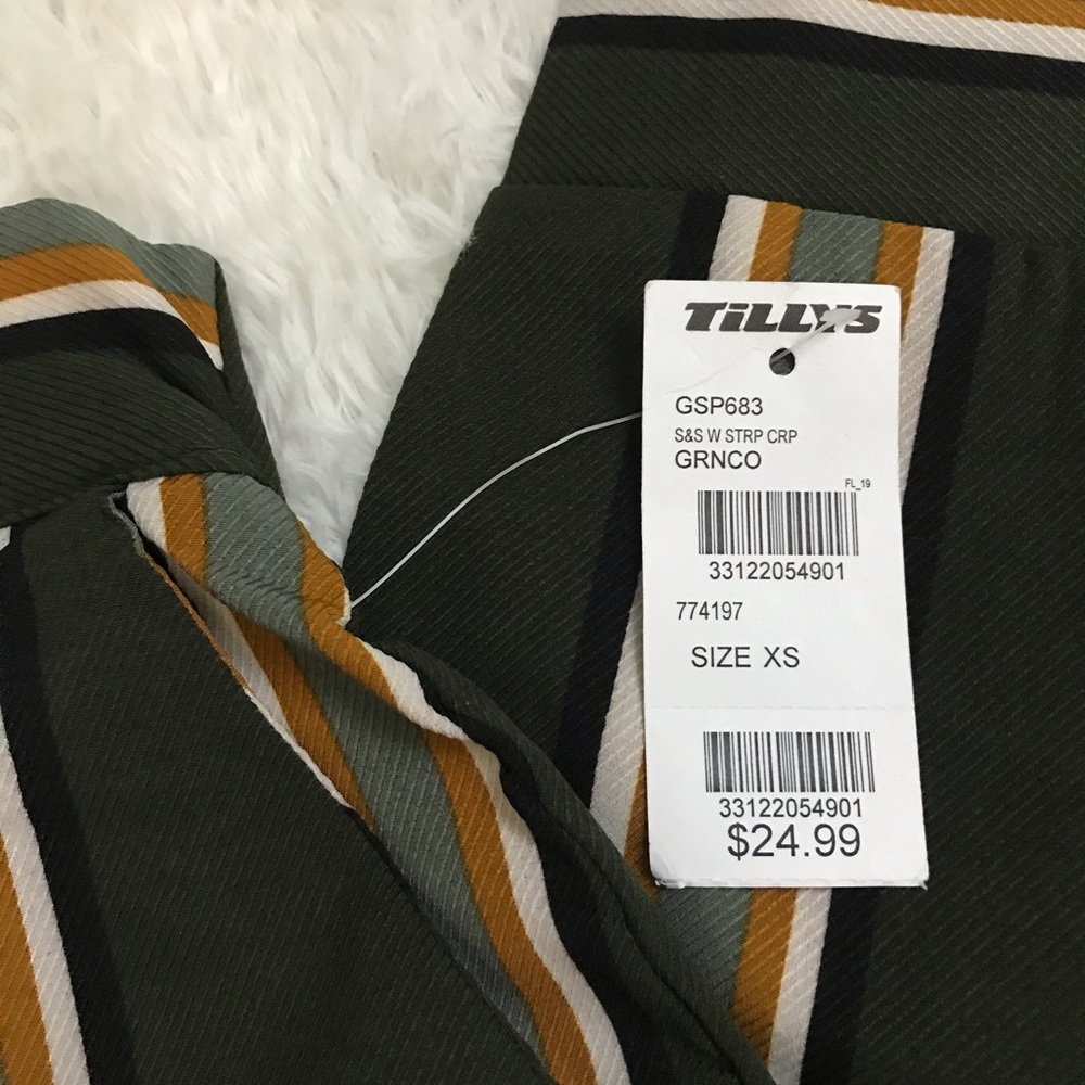 Sky and sparrow striped pants